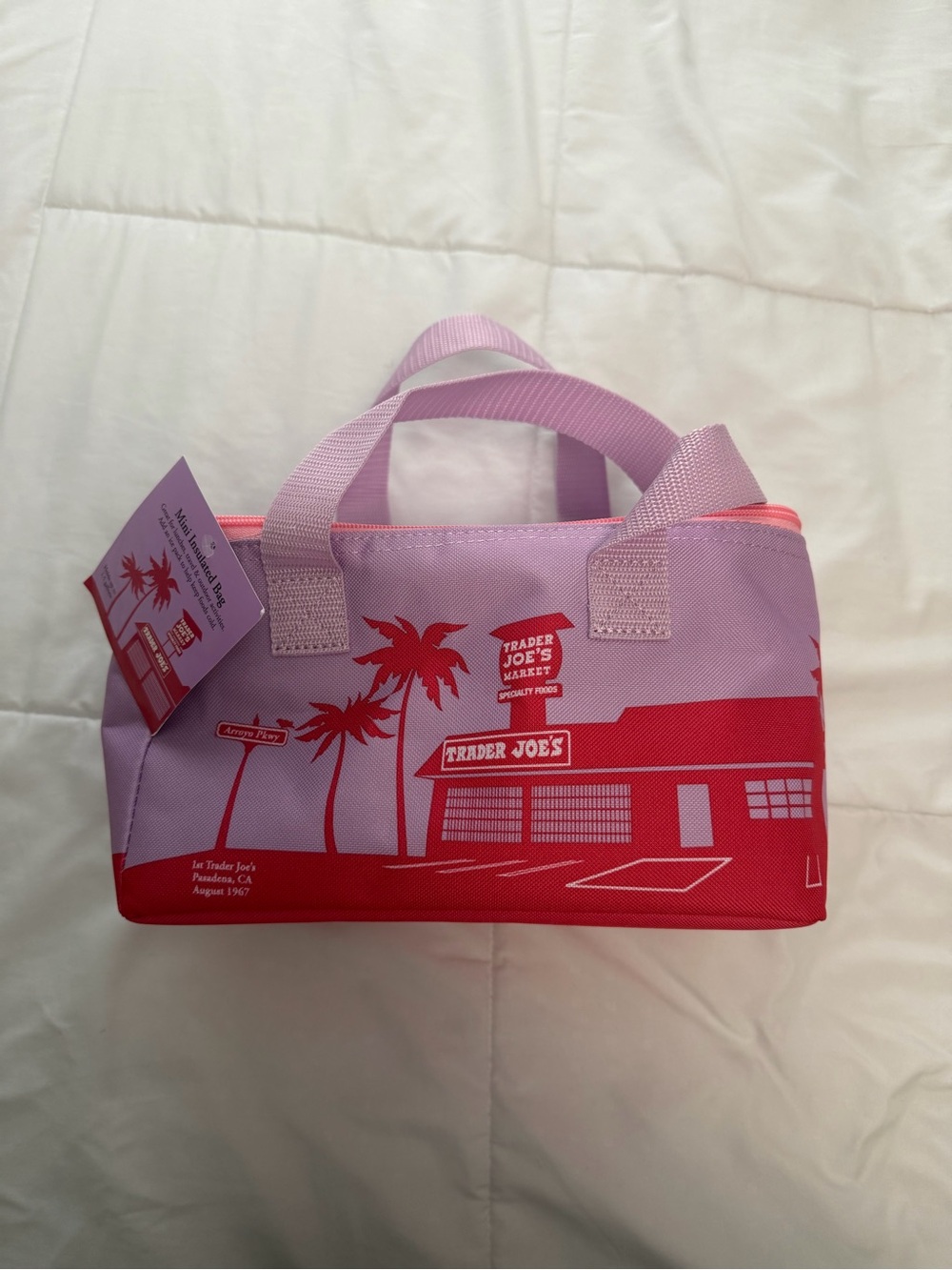 Trader Joe's Mini Insulated Lunch Bag NWT